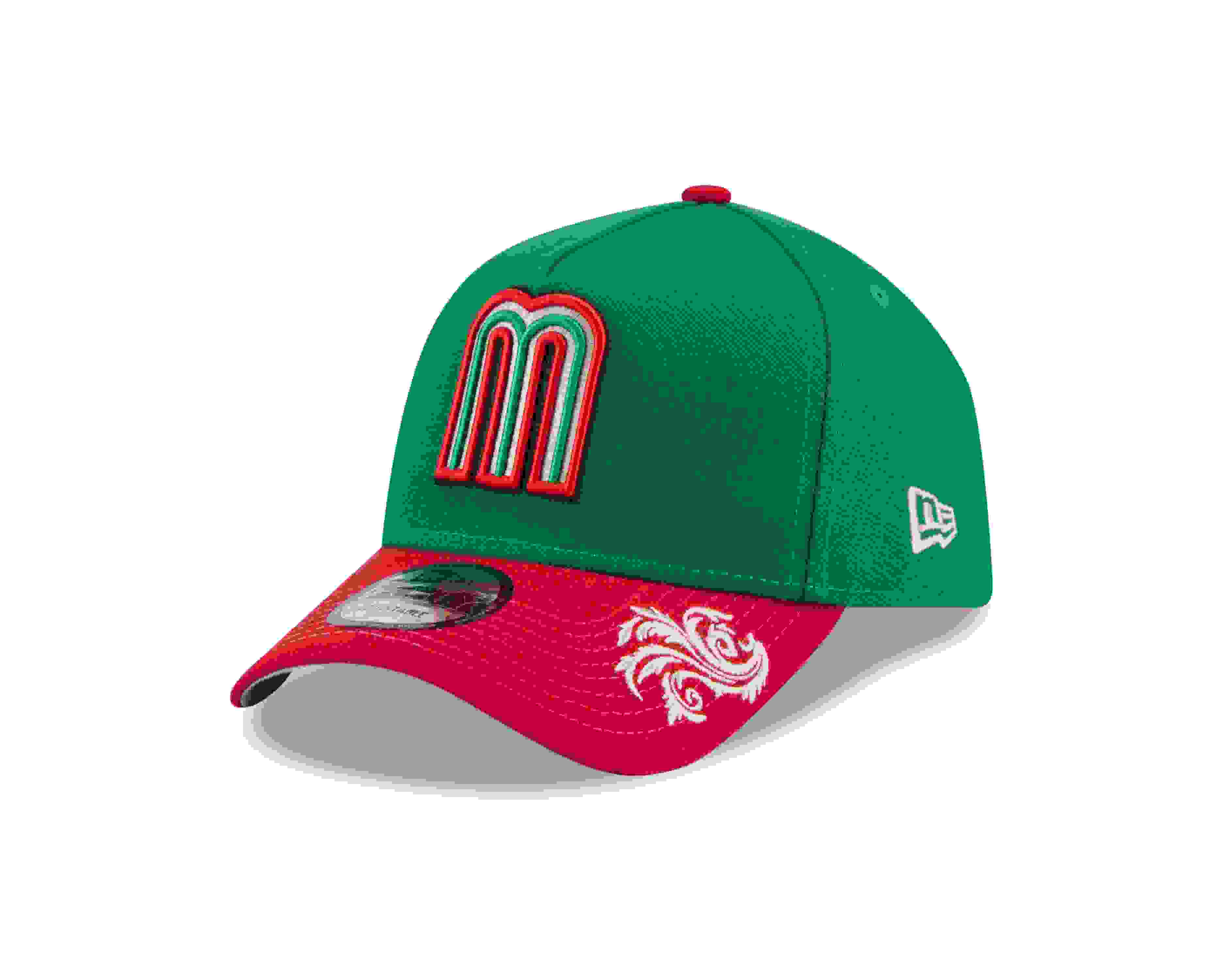 New Era Mexico 9FORTY A-Frame Green Snapback Hat